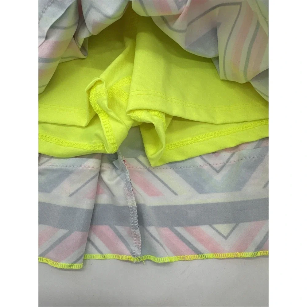 Lucky In Love Skort Girls M 10-12 Retro‎ Smocked Skirt Skort New With Tags